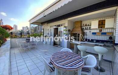 Imagem: O apartamento na cobertura possui 4 Dormitórios, 3 Banheiros