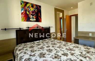 Imagem: O studio possui 1 Dormitório, 2 Banheiros, 1 Vaga na garagem