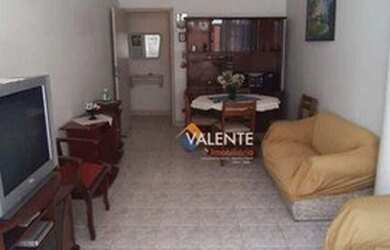 Imagem: O apartamento possui 1 Dormitório, 2 Banheiros, 1 Vaga na garagem