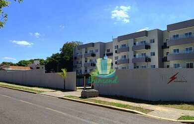 Imagem: O apartamento possui 1 Dormitório, 1 Banheiro, 1 Vaga na garagem