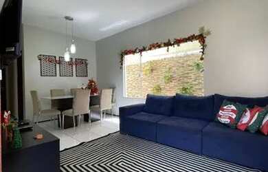 Imagem: A casa em condomínio possui 3 Dormitórios, 2 Banheiros, 2