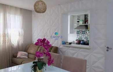 Imagem: O apartamento possui 2 Dormitórios, 1 Banheiro, 1 Vaga na garagem