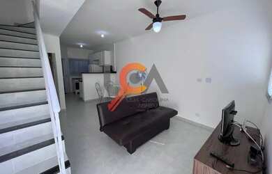 Imagem 2: SOBRADO VILLAGIO à venda mobiliado 70m² no Porto Novo, Caraguatatuba-SP