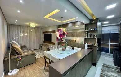 Imagem: O apartamento possui 3 Dormitórios, 3 Banheiros, 2 Vagas na