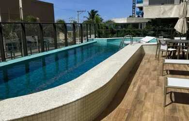 Imagem 13: ALUGUEL 1/4 JAGUARIBE. Piscina, Varanda, Vista para o mare43m² de Área