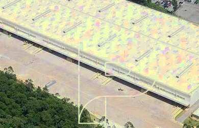 Imagem: O depósito possui 5 Vagas na garagem, 45.500m² de Área e