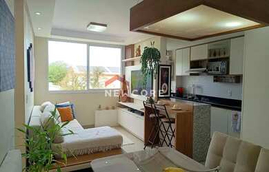 Imagem: O apartamento possui 3 Dormitórios, 2 Banheiros, 1 Vaga na