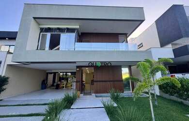 Imagem: A casa em condomínio possui 3 Dormitórios, 3 Banheiros, 4