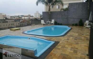 Imagem: O apartamento na cobertura possui 2 Dormitórios, 2 Banheiros