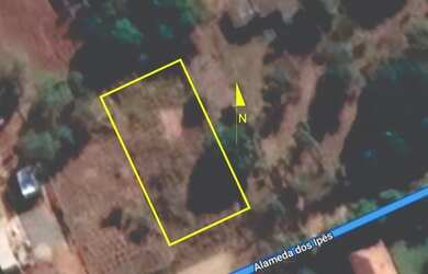 Imagem: A chácara possui 1.000m² de Área e está localizado em Núcleo