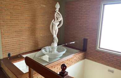 Imagem 7: Casa no Butantã. Churrasqueira, Varanda, Área de serviçoeLareira