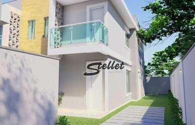 Imagem: A casa possui 2 Dormitórios, 3 Banheiros, 3 Vagas na garagem