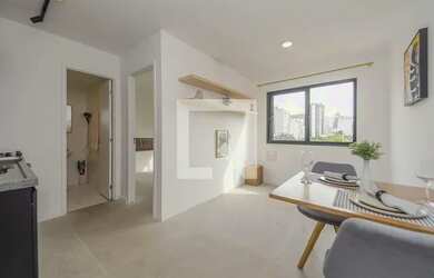 Imagem: O apartamento na cobertura possui 1 Dormitório, 1 Banheiro