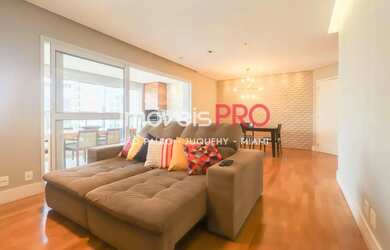 Imagem: O apartamento possui 3 Dormitórios, 4 Banheiros, 3 Vagas na