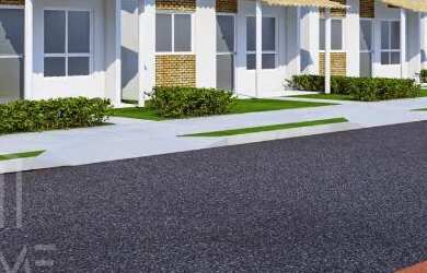 Imagem: A casa possui 2 Dormitórios, 1 Banheiro, 1 Vaga na garagem