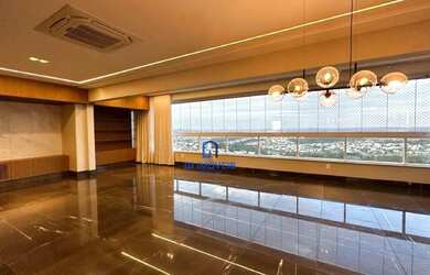 Imagem: O apartamento na cobertura possui 4 Dormitórios, 5 Banheiros