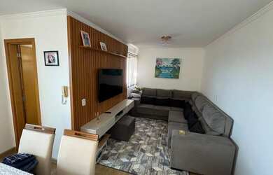 Imagem: O apartamento na cobertura possui 3 Dormitórios, 2 Banheiros