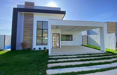 Imagem: A casa em condomínio possui 3 Dormitórios, 4 Banheiros, 2