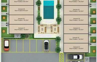 Imagem 7: Sobrado novo na praia com 2 suítes por R$ 495.000,00 - Praia do Capricórnio...
