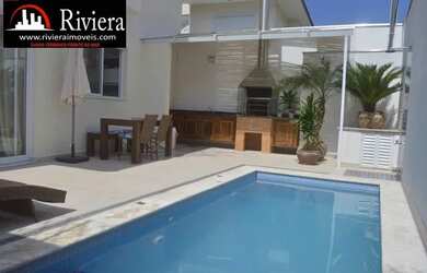 Imagem: A casa em condomínio possui 5 Dormitórios, 5 Banheiros, 2