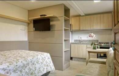 Imagem: O studio possui 1 Dormitório, 1 Banheiro, 20m² de Área, Imóvel