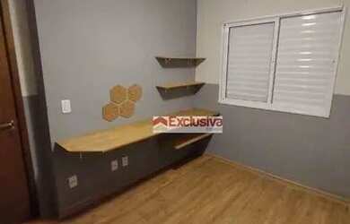 Imagem: O apartamento possui 2 Dormitórios, 1 Banheiro, 1 Vaga na garagem