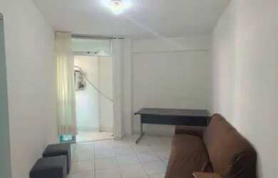 Imagem: O apartamento possui 1 Dormitório, 1 Banheiro, 1 Vaga na garagem