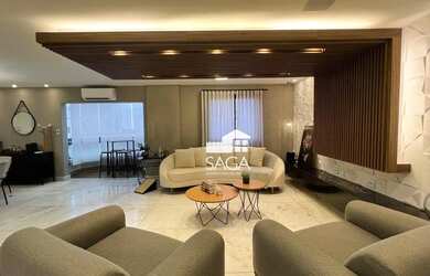 Imagem: O apartamento na cobertura possui 3 Dormitórios, 5 Banheiros