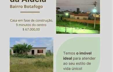 Imagem: Casa fase de Obra, São pedro da aldeia Bairro Botafogo$ 67