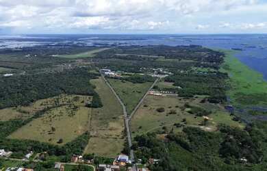 Imagem: O terreno possui 46.000m² de Área, Imóvel novo e está localizado