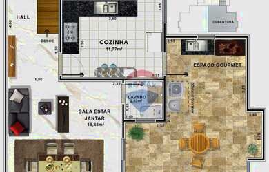 Imagem 11: Cobertura com 3 dormitórios à venda, 156 m² por R$ 630.000,00 - Aeroporto...