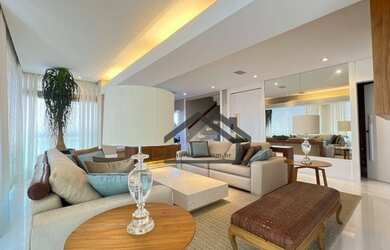 Imagem: O apartamento na cobertura possui 4 Dormitórios, 4 Banheiros