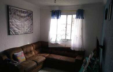 Imagem: O apartamento possui 1 Dormitório, 1 Banheiro, 1 Vaga na garagem