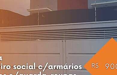 Imagem: O apartamento possui 2 Dormitórios, 1 Banheiro, 2 Vagas na