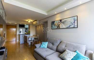 Imagem: O apartamento possui 3 Dormitórios, 2 Banheiros, 1 Vaga na