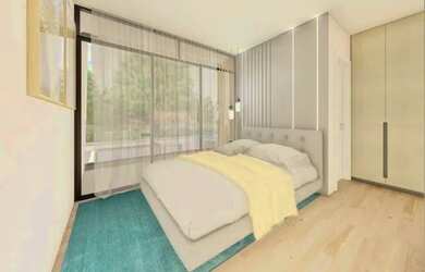 Imagem: A casa possui 3 Dormitórios, 2 Banheiros, 2 Vagas na garagem