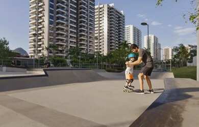 Imagem: O apartamento na cobertura possui 2 Dormitórios, 3 Banheiros