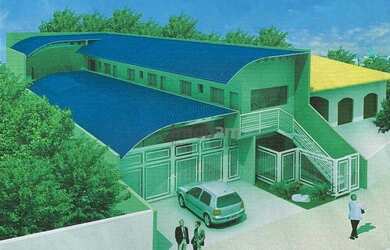 Imagem: O depósito possui 2 Vagas na garagem, 470m² de Área e está