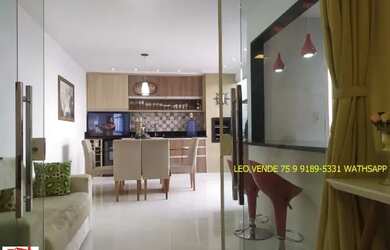 Imagem: A casa em condomínio possui 3 Dormitórios, 2 Banheiros, 2