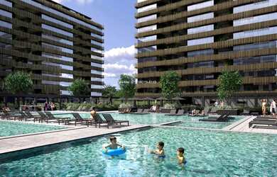 Imagem: O apartamento possui 2 Dormitórios, 2 Banheiros, 1 Vaga na