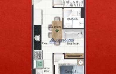 Imagem 8: Apartamento à venda, 30 m² por R$ 169.000,00 - Itaquera - São Paulo/SP