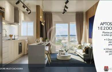 Imagem: O apartamento possui 2 Dormitórios, 2 Banheiros, 1 Vaga na