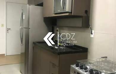 Imagem: O apartamento possui 1 Dormitório, 1 Banheiro, 44m² de Área