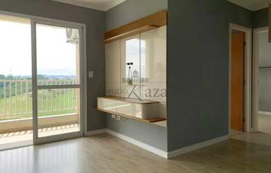 Imagem: O apartamento possui 2 Dormitórios, 1 Banheiro, 1 Vaga na garagem