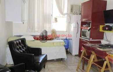 Imagem: A kitnet possui 1 Dormitório, 1 Banheiro, 24m² de Área e