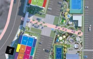 Imagem: O apartamento possui 2 Dormitórios, 1 Banheiro, 1 Vaga na garagem