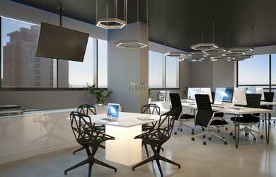 Imagem 9: CONJUNTO/SALA COMERCIAL à venda com 141.39m² por R$ 834.000,00 no bairro Água Verde - CURI