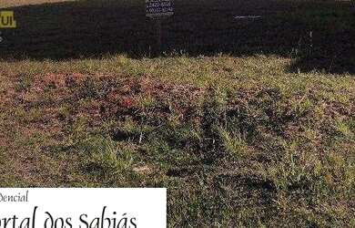 Imagem 1: Terreno à venda, 150 m² por R$ 161.730,60 - Condomínio Portal dos Sabias...