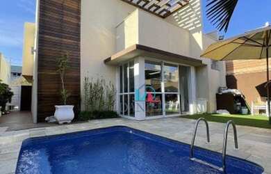 Imagem: A casa em condomínio possui 3 Dormitórios, 5 Banheiros, 4