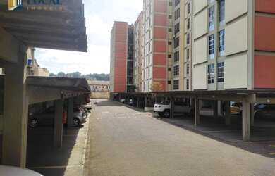 Imagem: O apartamento possui 1 Dormitório, 1 Banheiro, 1 Vaga na garagem